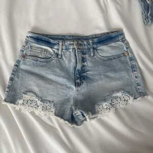 Jean shorts